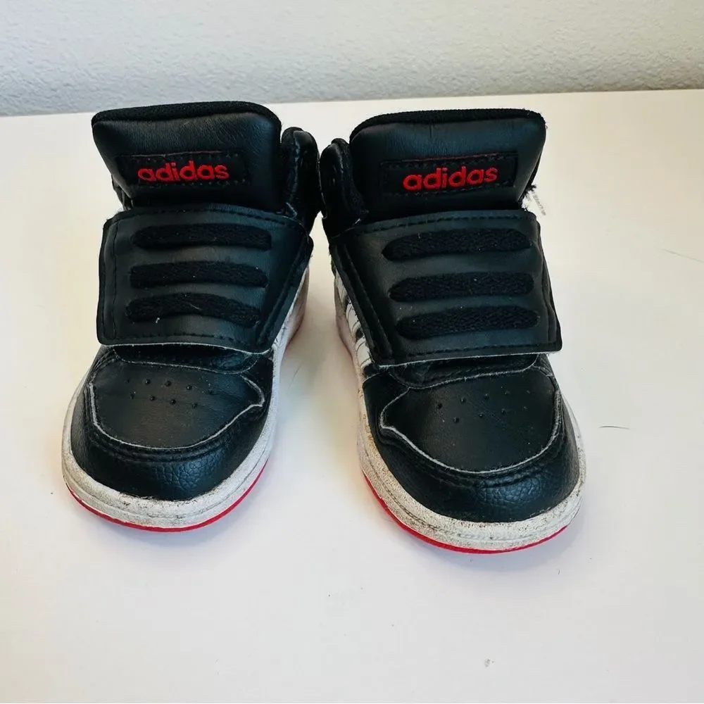 adidas black white